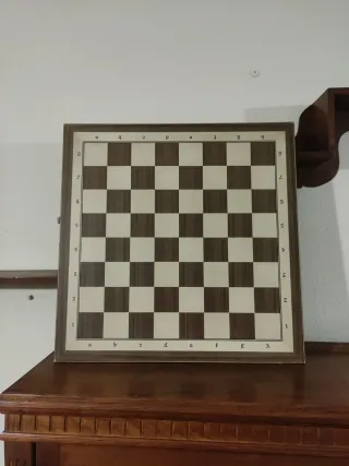 Tablero de ajedrez.