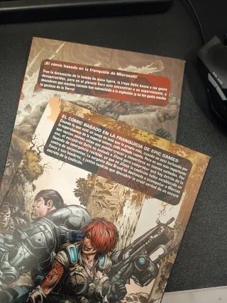 Lote Libros y Cómics Gears of War