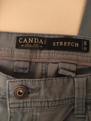 Pantalones C` A color azulado talla w36 l32