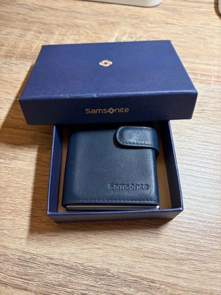 Cartera Samsonite RFID Azul