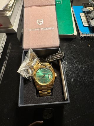 Reloj Pagani Design Automático Dorado