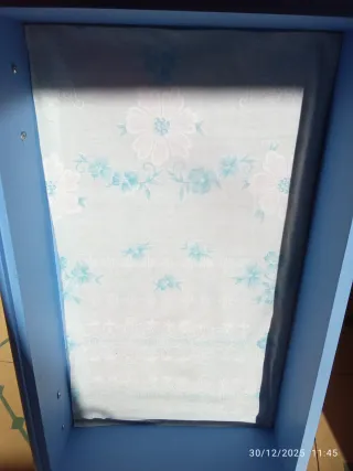 Chifonier azul 6 cajones