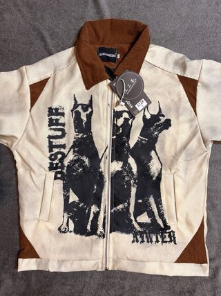 SUDADERA CON CREMALLERA VINTAGE