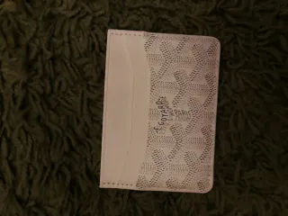 Tarjetero Goyard Blanco