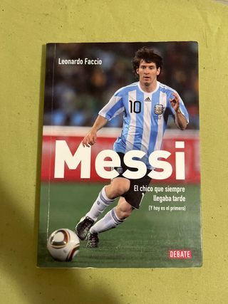 Libro Messi de Leonardo Faccio