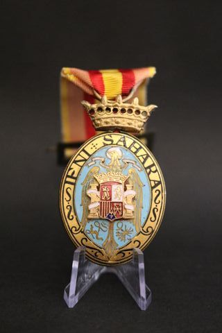 Medalla española Ifni Sahara Combatiente 1958