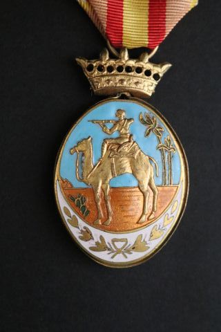 Medalla española Ifni Sahara Combatiente 1958