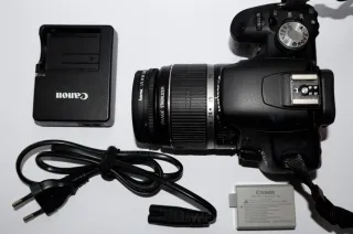 Cámara Canon EOS 500D Negra