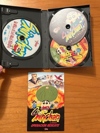 Pack 3 Películas Shin Chan DVD - Luk Internacional