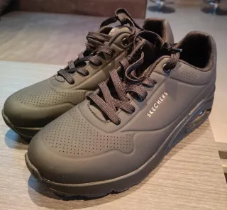 Zapatillas Skechers Uno Stand On Air Negras N° 39