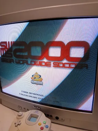 Sega Worldwide Soccer 2000 Dreamcast