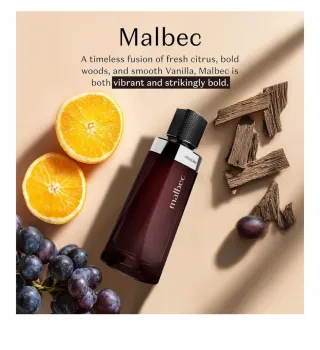 Perfume Malbec Original y Nuevo