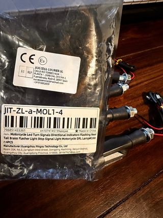 Intermitentes LED Moto Homologados