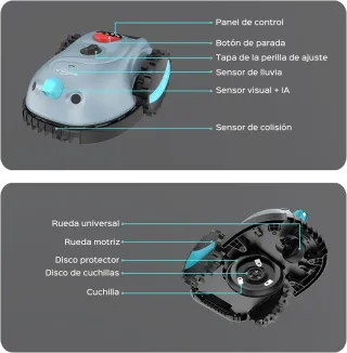 Robot Cortacesped V100 Eléctrico