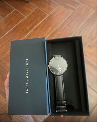 Orologio Daniel Wellington Uomo Nero Oro