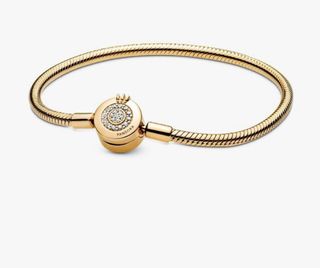 Pulsera Pandora bañada en oro