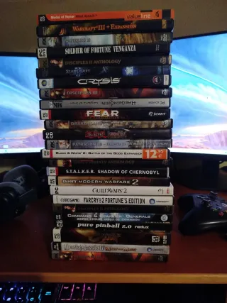 Pack Juegos PC: Warcraft, Crysis, Doom, etc.