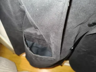 Chaqueta de vestir traje hombre negra