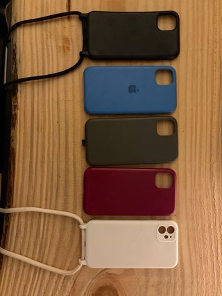 iPhone 11 128GB Negro + 6 fundas de colores