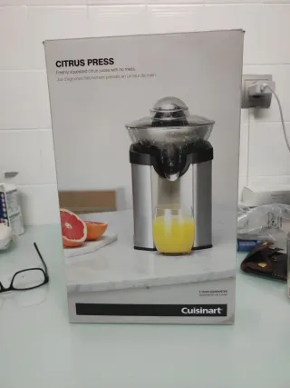 Exprimidor Cuisinart Acero Inoxidable