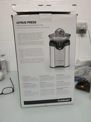 Exprimidor Cuisinart Acero Inoxidable