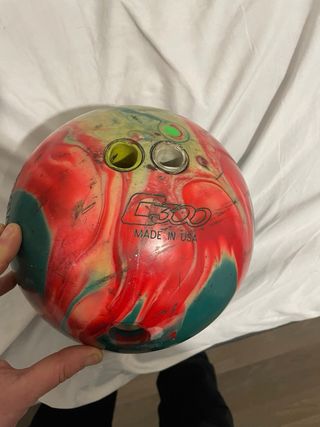 Bola de bolos multicolor Made in USA
