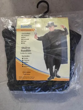 Disfraz de Bandido Talla Única