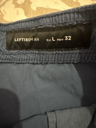 Pantalón azul hombre