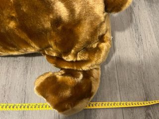 Peluche perro grande marrón