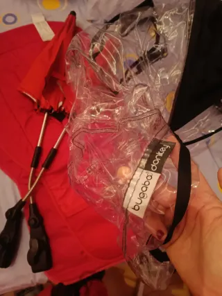 Bugaboo Donkey Gemelar Rojo