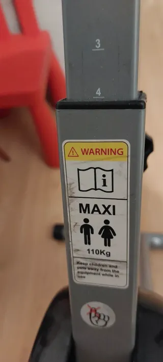 Bicicleta Estática Bike Fit by Prixton. Plegable