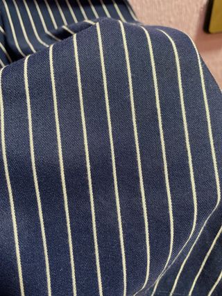 Pantalones palazzo rayas azules