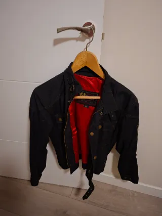 Cazadora Belstaff Mujer Negra