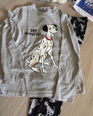 Pigiama bambino 101 Dalmatian Disney cotone