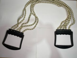 Pesas tobilleras Domyos 1kg + Cuerda con agarre