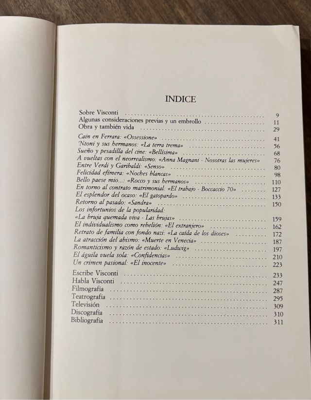 Luchino Visconti: La Razón y la pasión (Dirig...