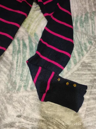 Jersey Sfera Rayas Azul y rojo.