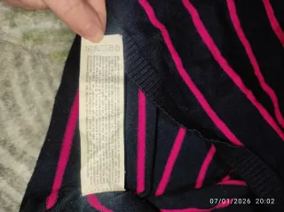 Jersey Sfera Rayas Azul y rojo.