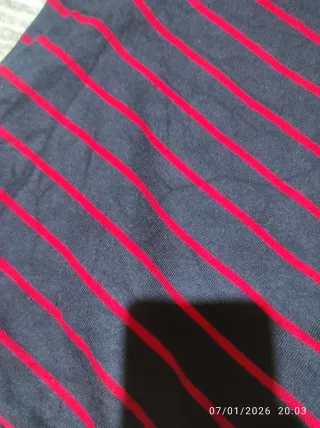 Jersey Sfera Rayas Azul y rojo.