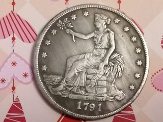 Moneda Antigua Libertad 1791