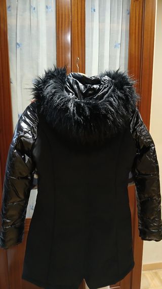 Cazadora YES ZEE negra entallada Talla S