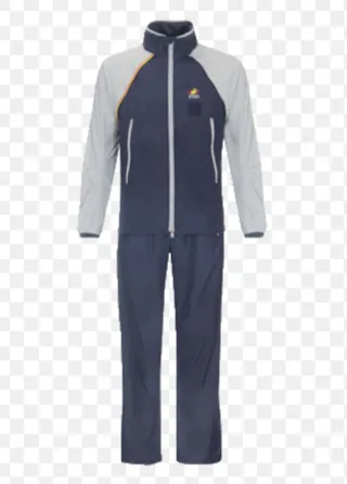 Chándal militar azul y gris