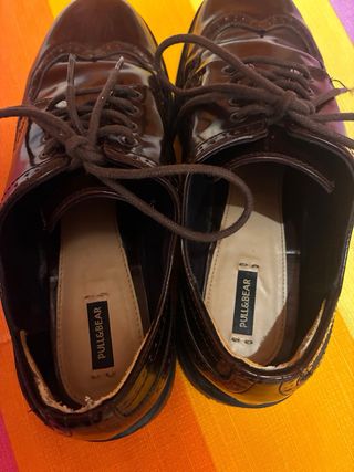 Zapatos de vestir marrones mujer