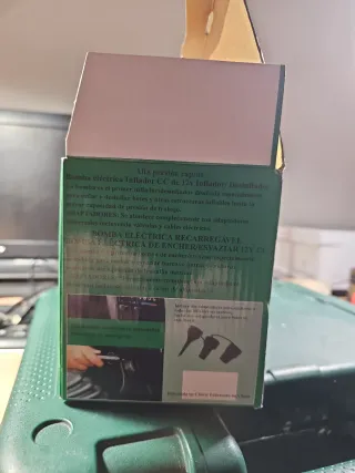 Inflador eléctrico para coche 12V