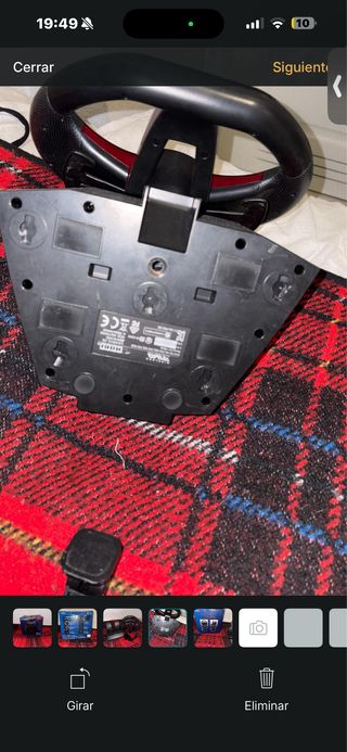 Volante Hori Wireless RWA Racing Wheel PS4 y PC