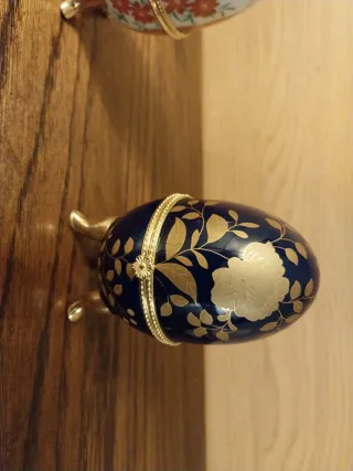 3 Uova Decorative Limoges