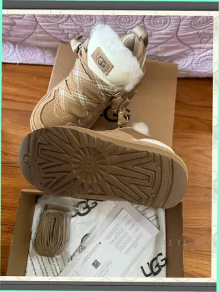 UGG Lowmel zapatillas beige/marrón