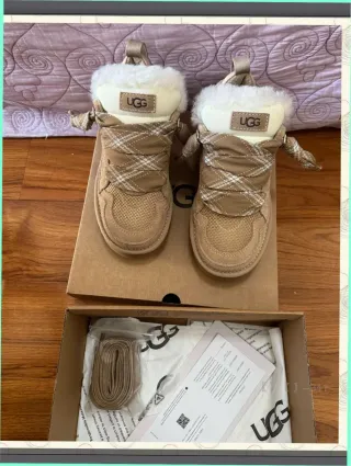 UGG Lowmel zapatillas beige/marrón