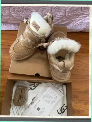 UGG Lowmel zapatillas beige/marrón