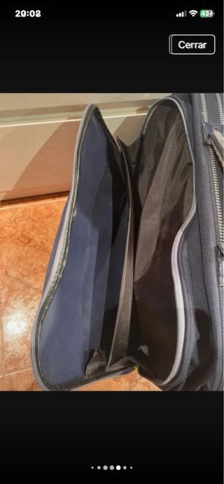 Maletín de viaje Valisa azul nuevo